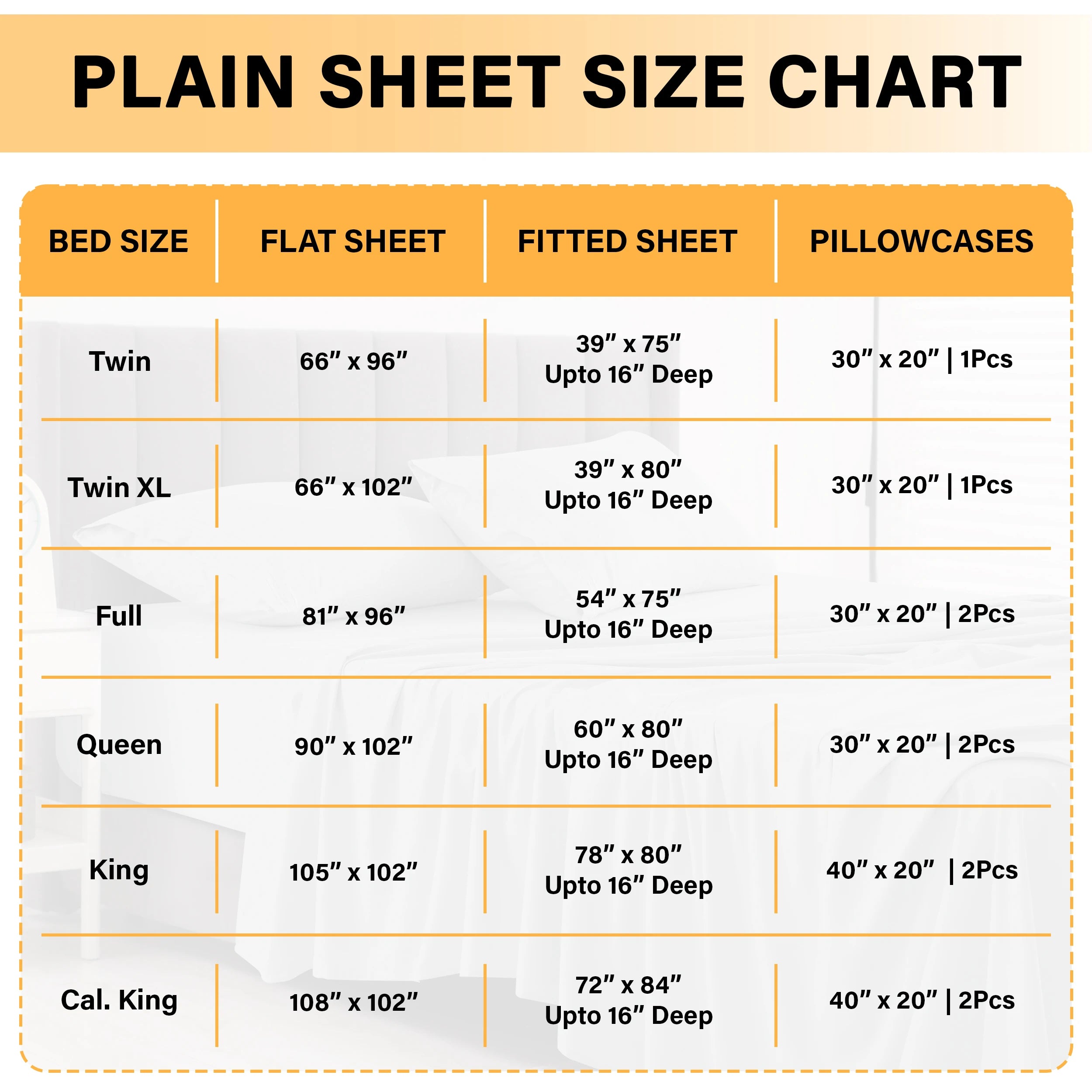 LUX 6 Piece Microfiber Bed Sheets