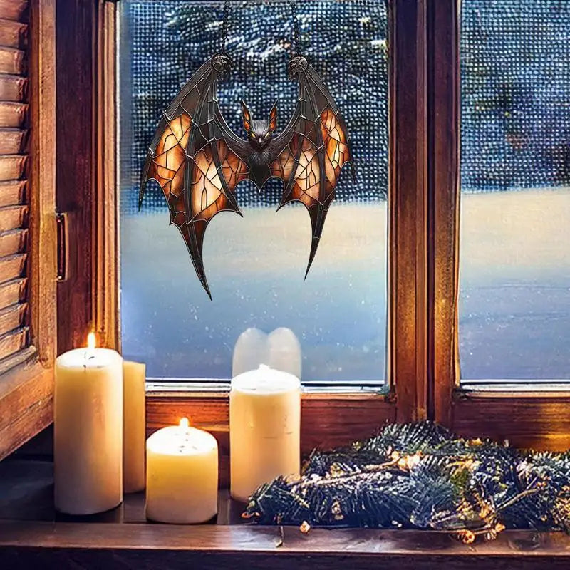 Hanging Bat Suncatcher