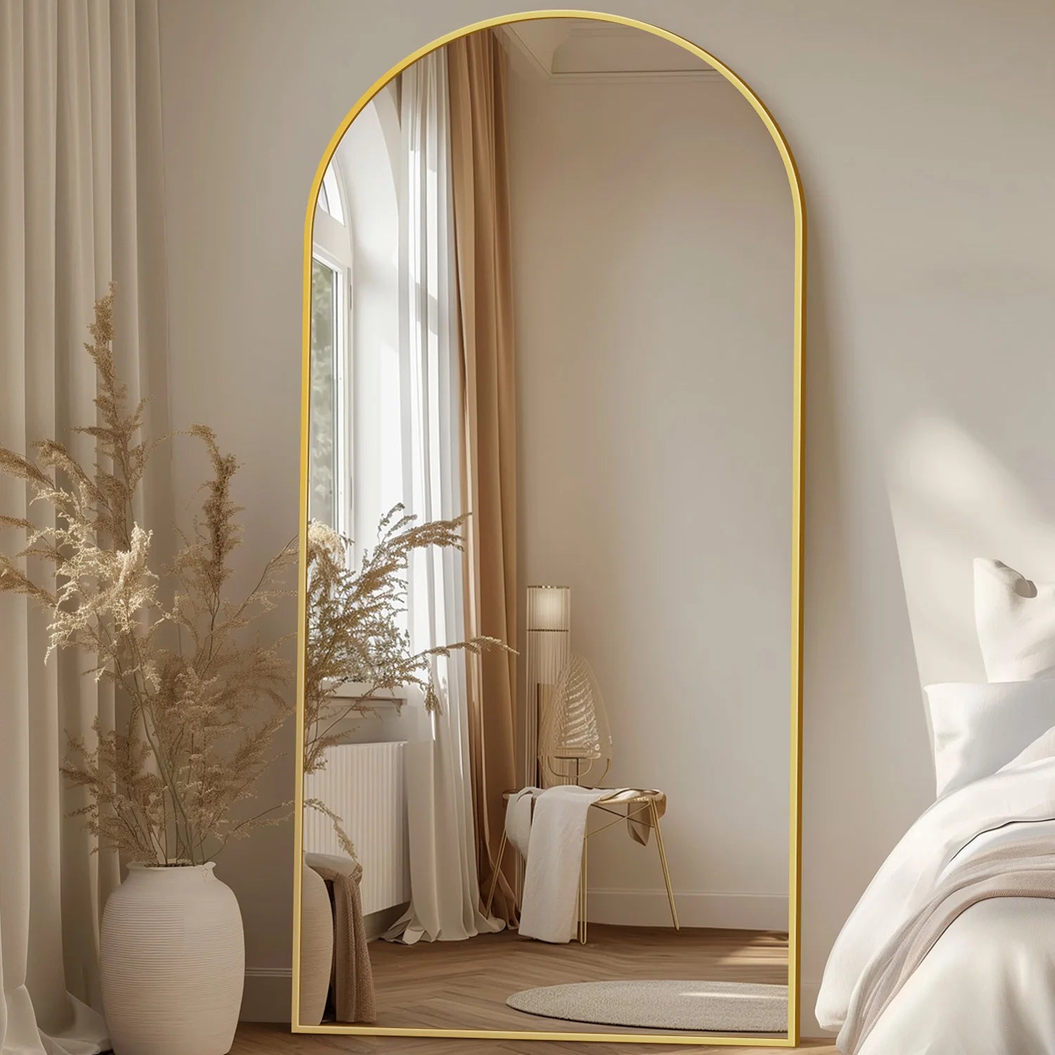 76"x34" Freestanding Full Body Mirror