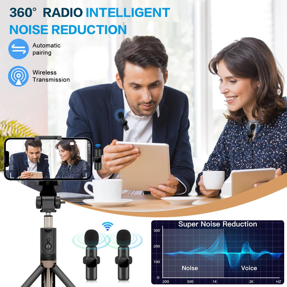2 In 1 Lavalier Microphone