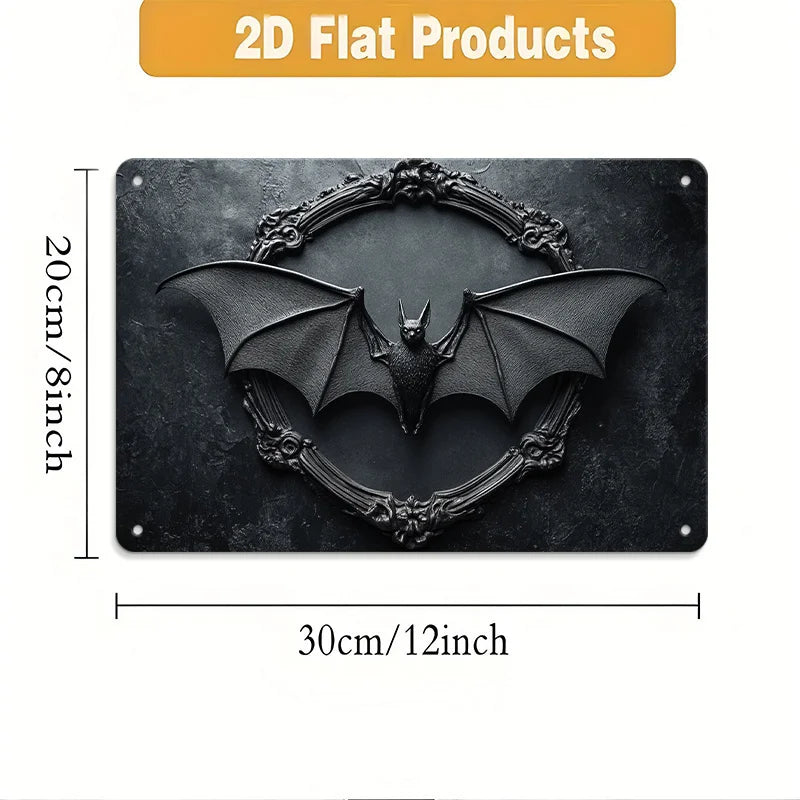 Metal Gothic style Bat Wings