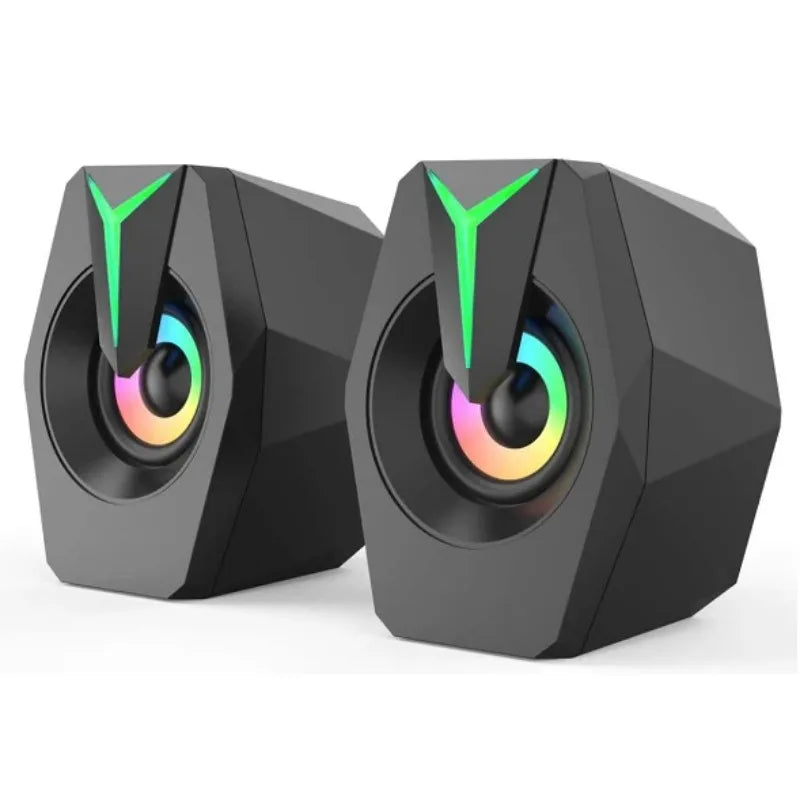 Black Gaming Music Speaker for PC