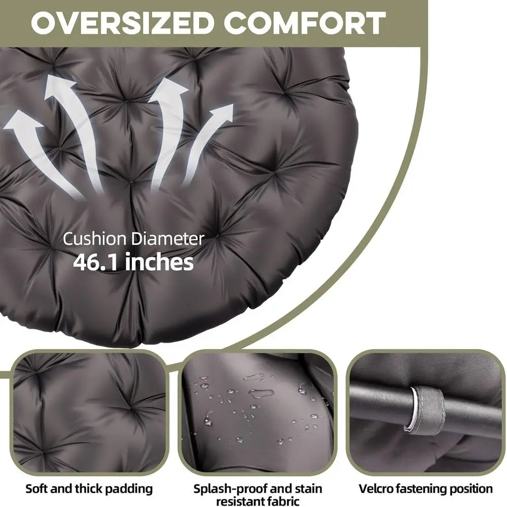 Round Indoor-Outdoor Hammock Chair