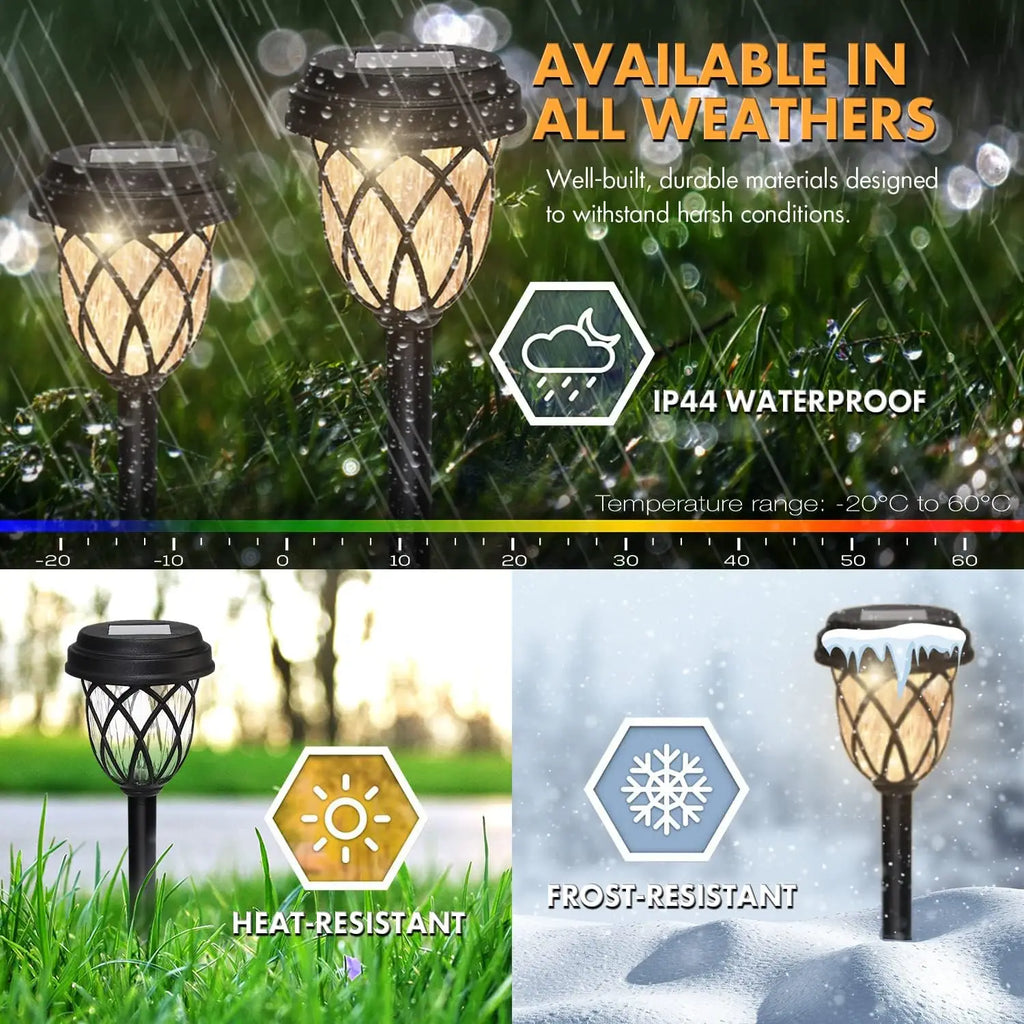10 Pack Solar Powered Tube Light