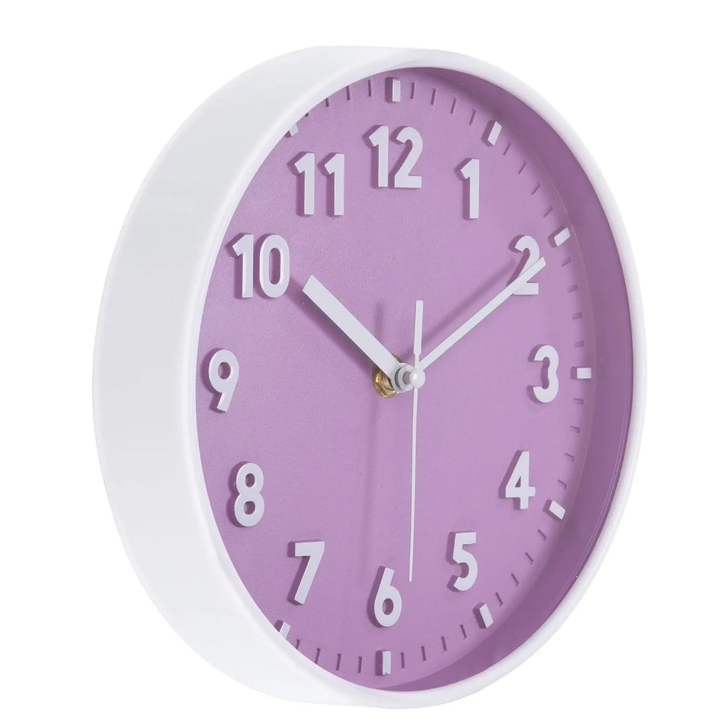8 Inch Wall Clock Silent Non-Ticking