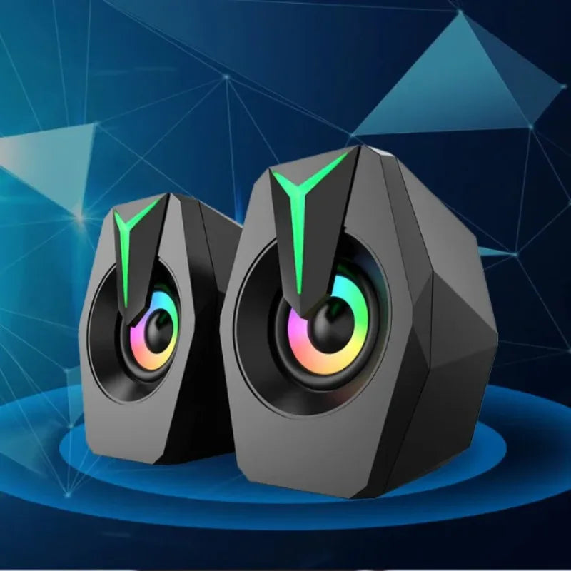 Black Gaming Music Speaker for PC