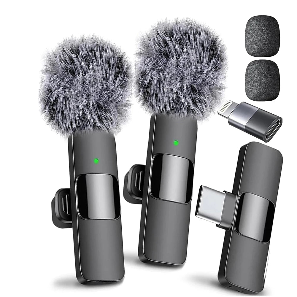 2 In 1 Lavalier Microphone