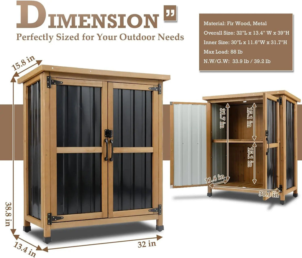 Outdoor Storage Shed
