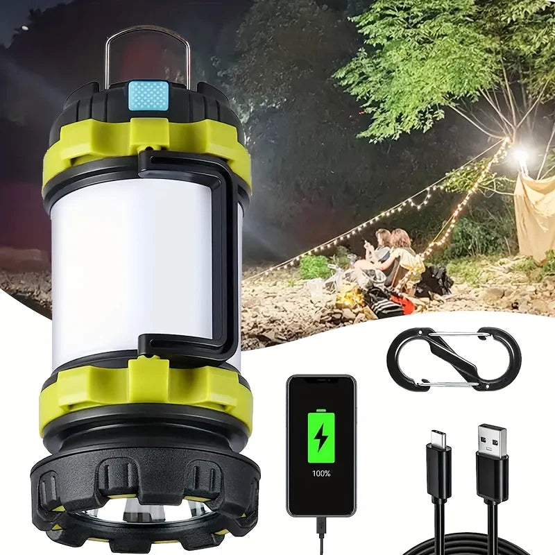 Rechargeable LED Camping Lantern Flashlight
