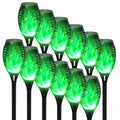 Flickering Solar Flame Outdoor Light