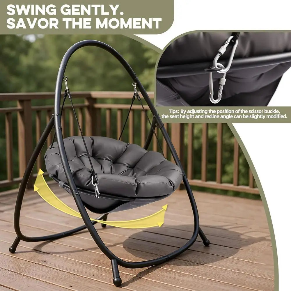 Round Indoor-Outdoor Hammock Chair