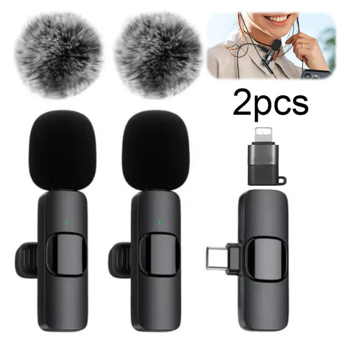2 In 1 Lavalier Microphone