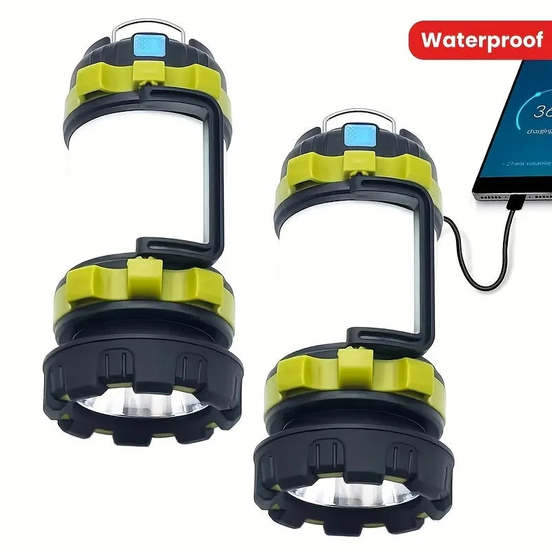 Rechargeable LED Camping Lantern Flashlight