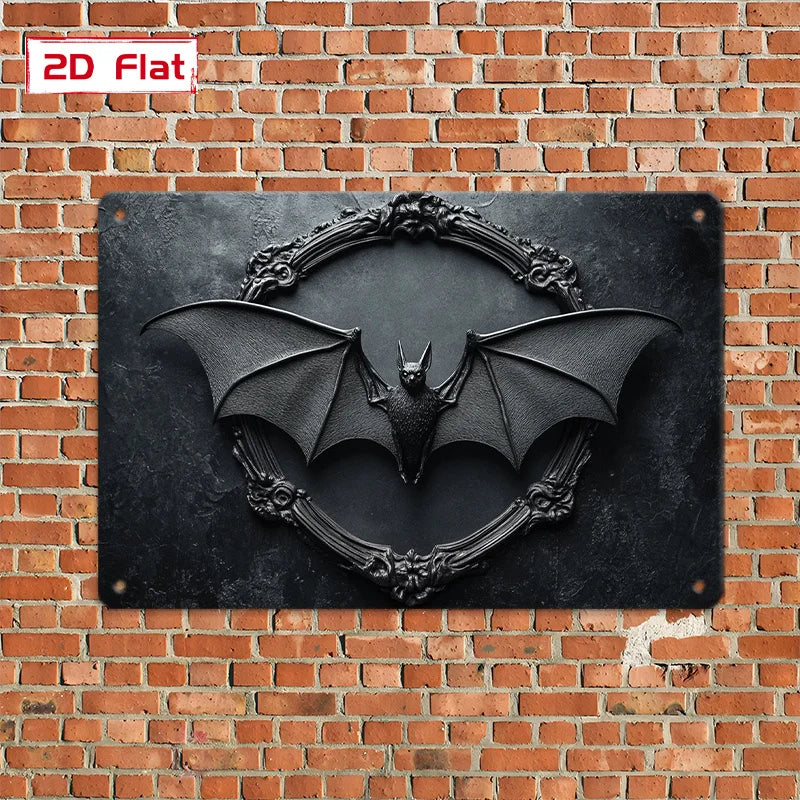 Metal Gothic style Bat Wings