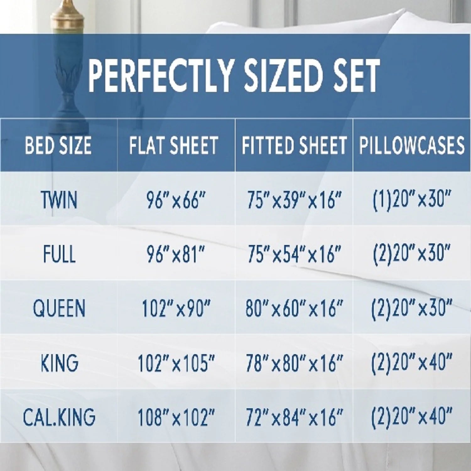 Cooling Bamboo Bed Sheets Set