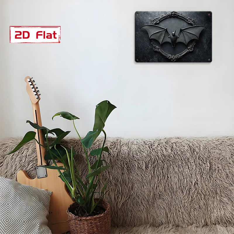 Metal Gothic style Bat Wings