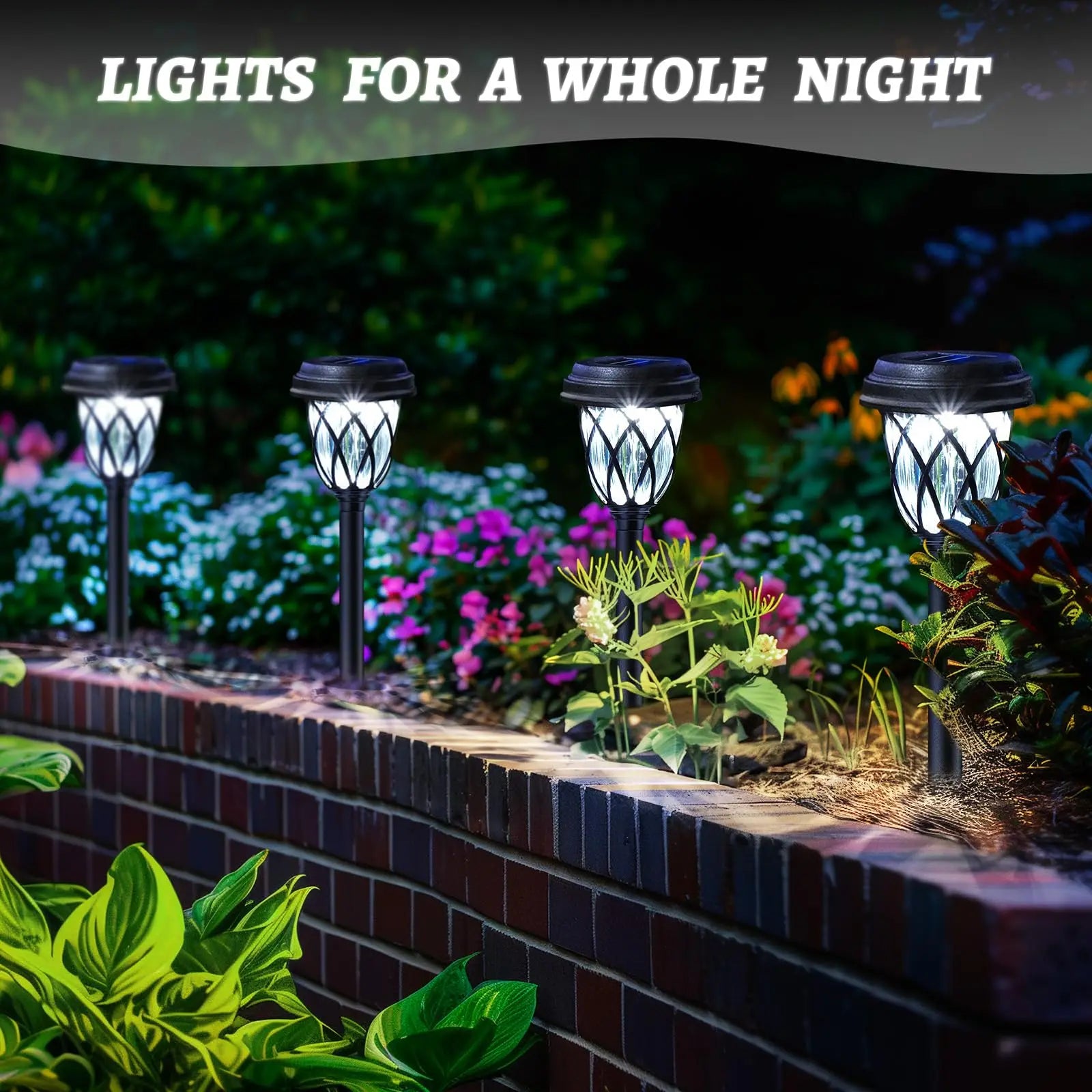 10 Pack Solar Powered Tube Light