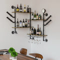 Pipe Bar Liquor Shelf
